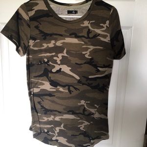 Mindy Mae’s Market Camo T shirt